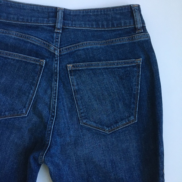 DL1961 Mara Ankle High Rise Straight Alva Instasculpt Vintage Denim Jeans Sz 26 - Picture 7 of 17